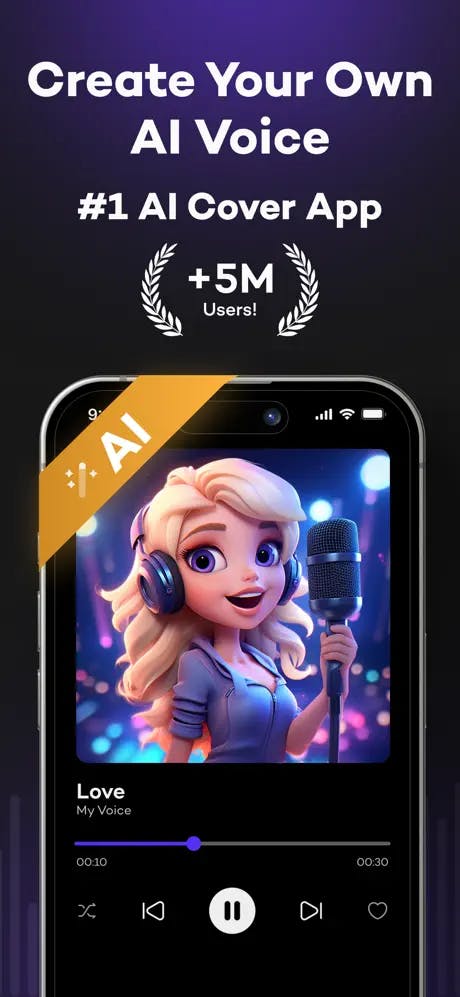 Music AI Mobile App Screenshot
